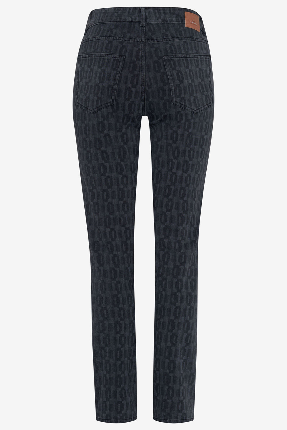 Brax Shakira Jeans Used Laser Grey 75-6008 09991720 07 - Shirley Allum Boutique