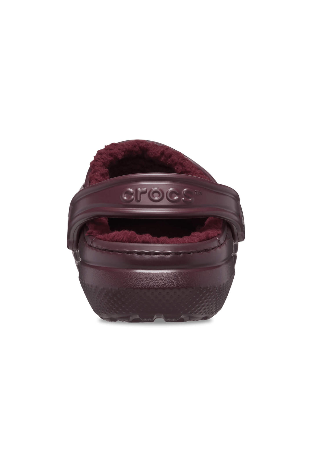 Crocs 203591 6WD Dark Cherry Classic Lined Clogs - Shirley Allum Boutique