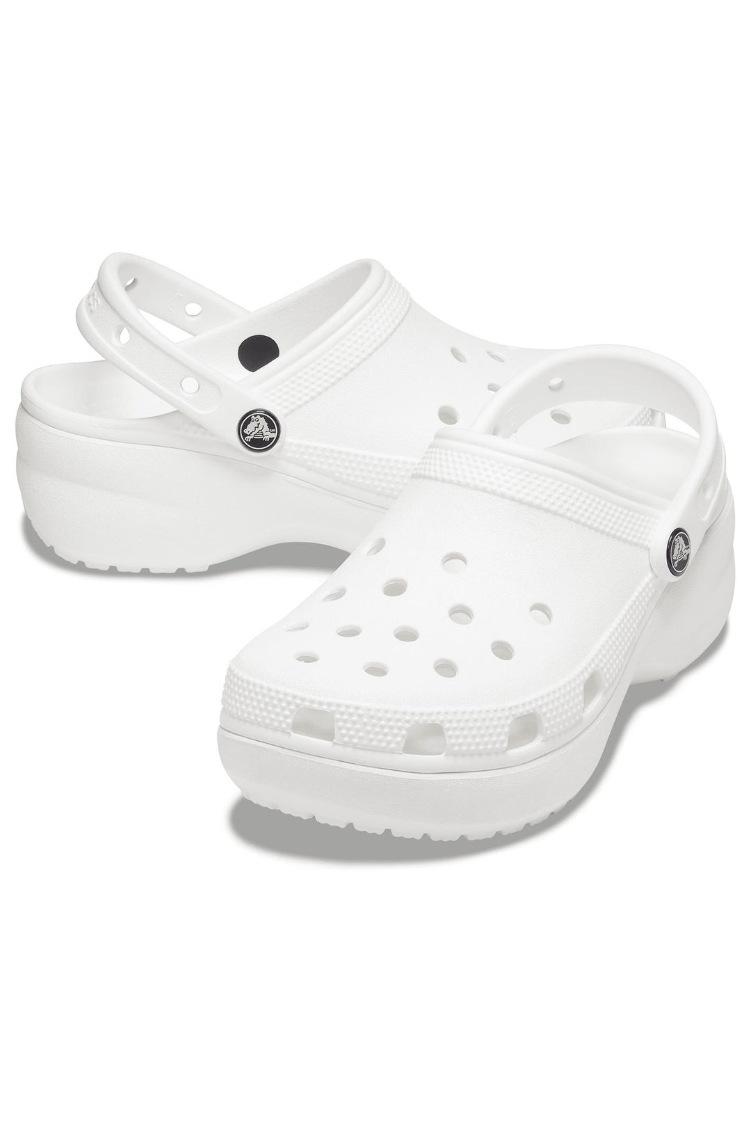 Crocs 206750 Classic Platform White Clog - Shirley Allum Boutique