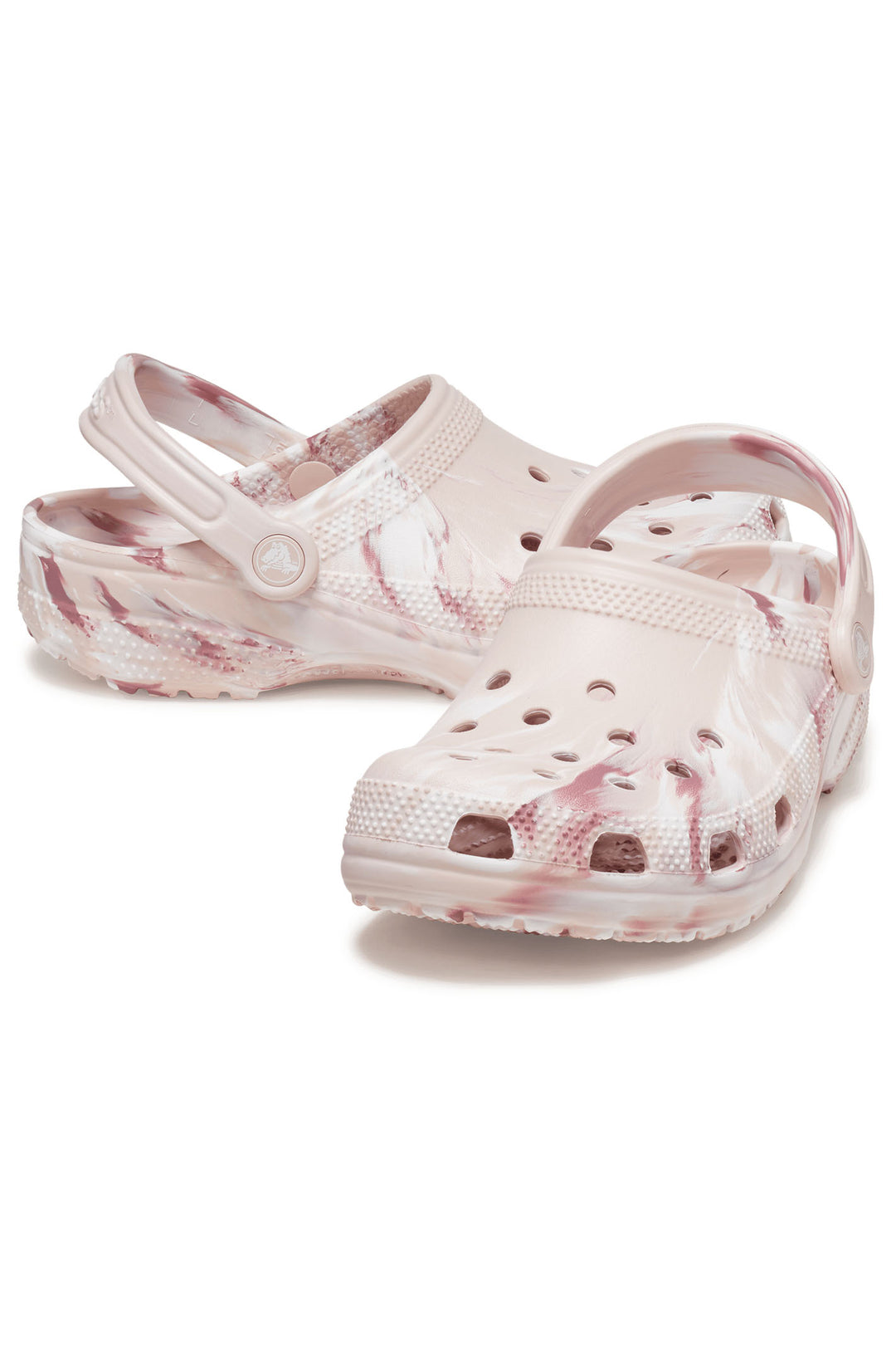 Crocs Classic 206867 Quartz Pink Multi Marbled Clog - Shirley Allum Boutique