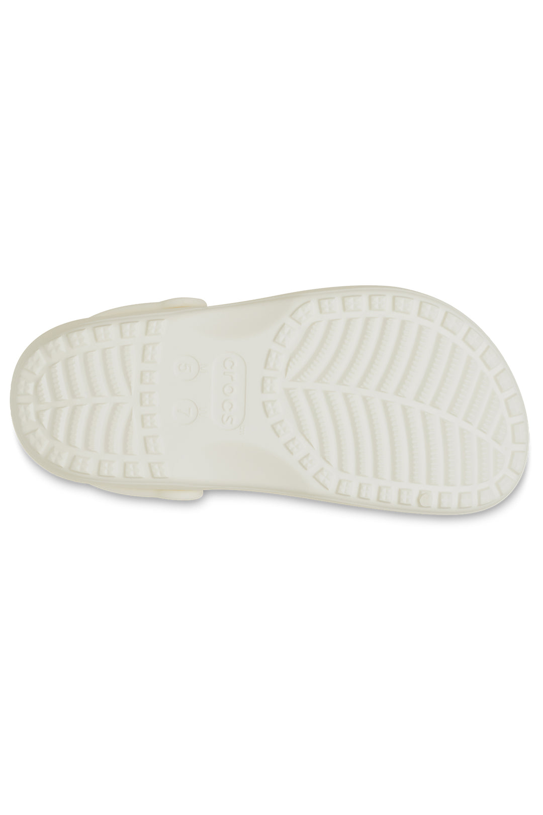 Crocs Classic Floral Cut Out Clog Chalk 210927-0WV - Shirley Allum Boutique