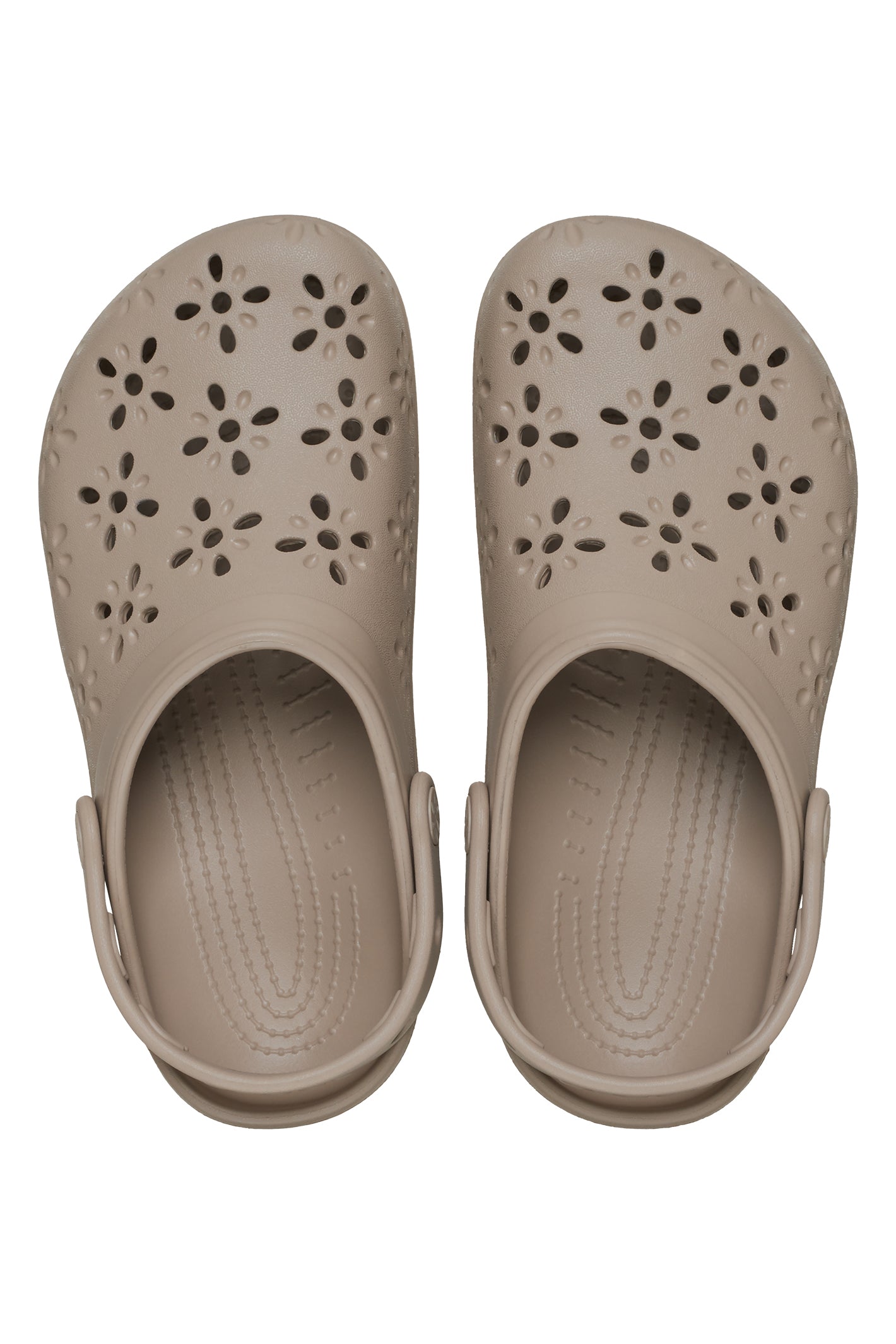 ˆ ˆ Crocs Classic Floral Cut Out Clog Taupe 210927-214 – Shirley Allum