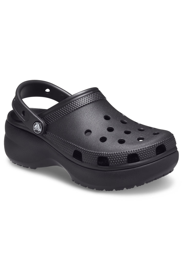 Crocs Classic Platform Clog Black 206750-001 - Shirley Allum Boutique