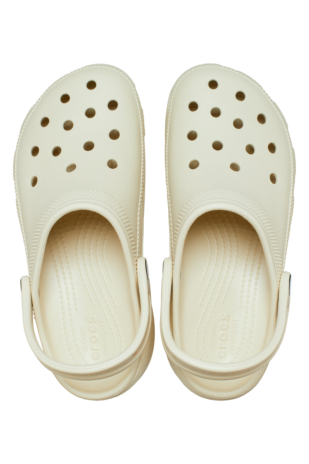 Crocs Classic Platform Clog Bone 206750-2Y2 - Shirley Allum Boutique