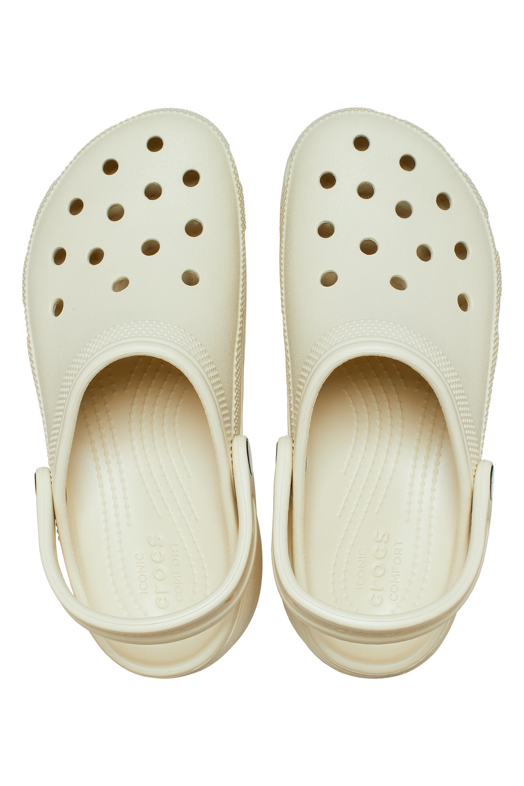 Crocs Classic Platform Clog Bone 206750-2Y2 - Shirley Allum Boutique