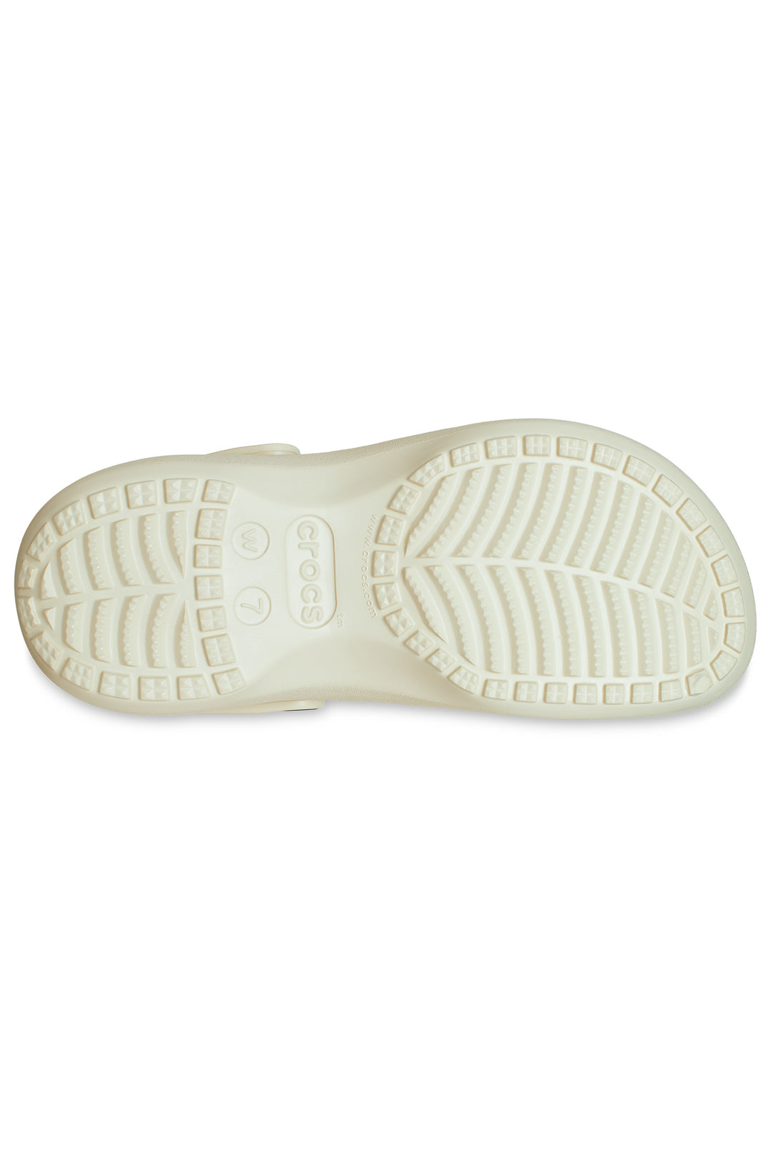 Crocs Classic Platform Clog Bone 206750-2Y2 - Shirley Allum Boutique
