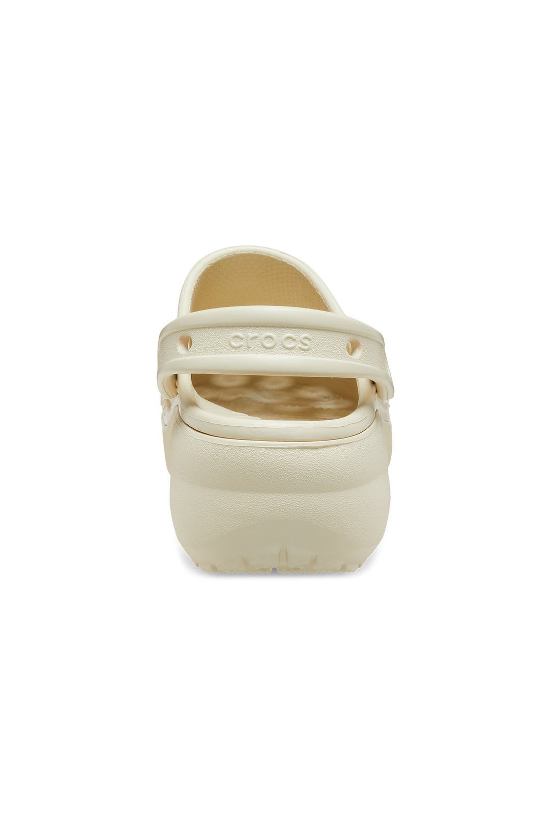 Crocs Classic Platform Clog Bone 206750-2Y2 - Shirley Allum Boutique