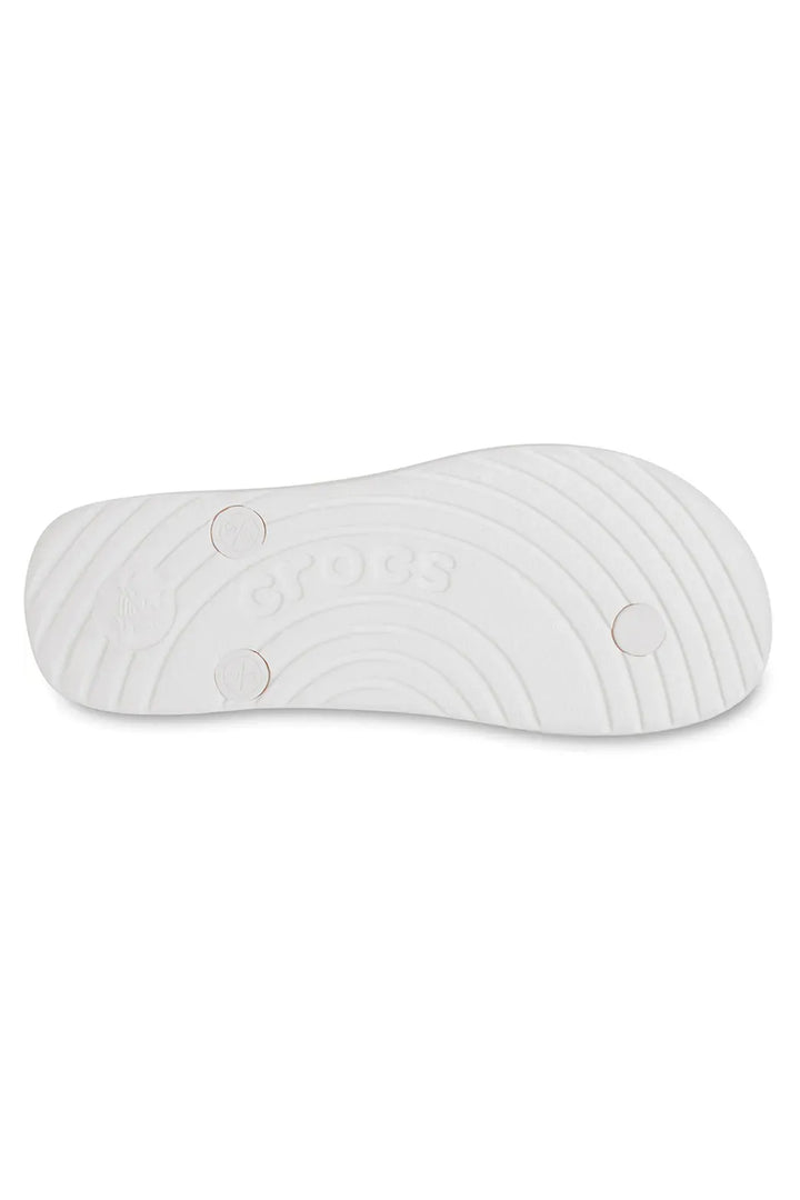 White sandal sole on a white background