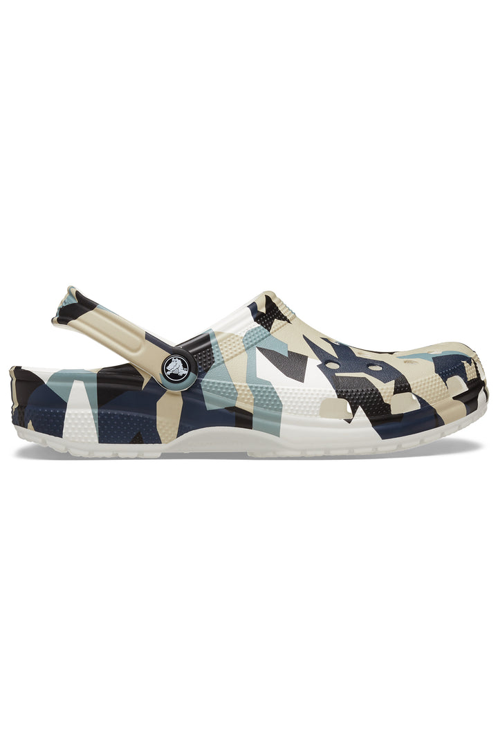 Crocs Geo Camo Clog White/Multi 211009-94S - Shirley Allum Boutique