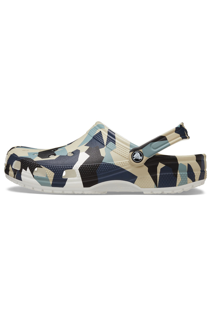 Crocs Geo Camo Clog White/Multi 211009-94S - Shirley Allum Boutique