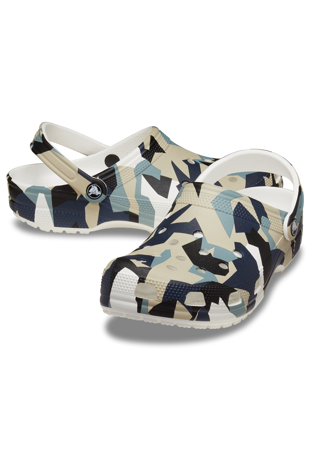 Crocs Geo Camo Clog White/Multi 211009-94S - Shirley Allum Boutique