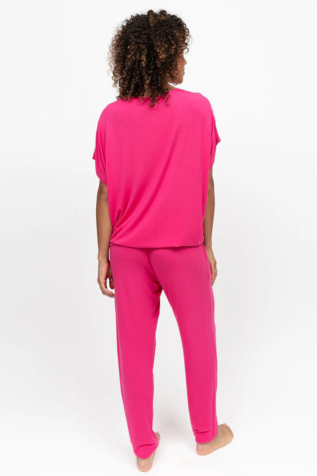 Cyberjammies 5242 Pink Chloe Jersey Pyjama Bottoms