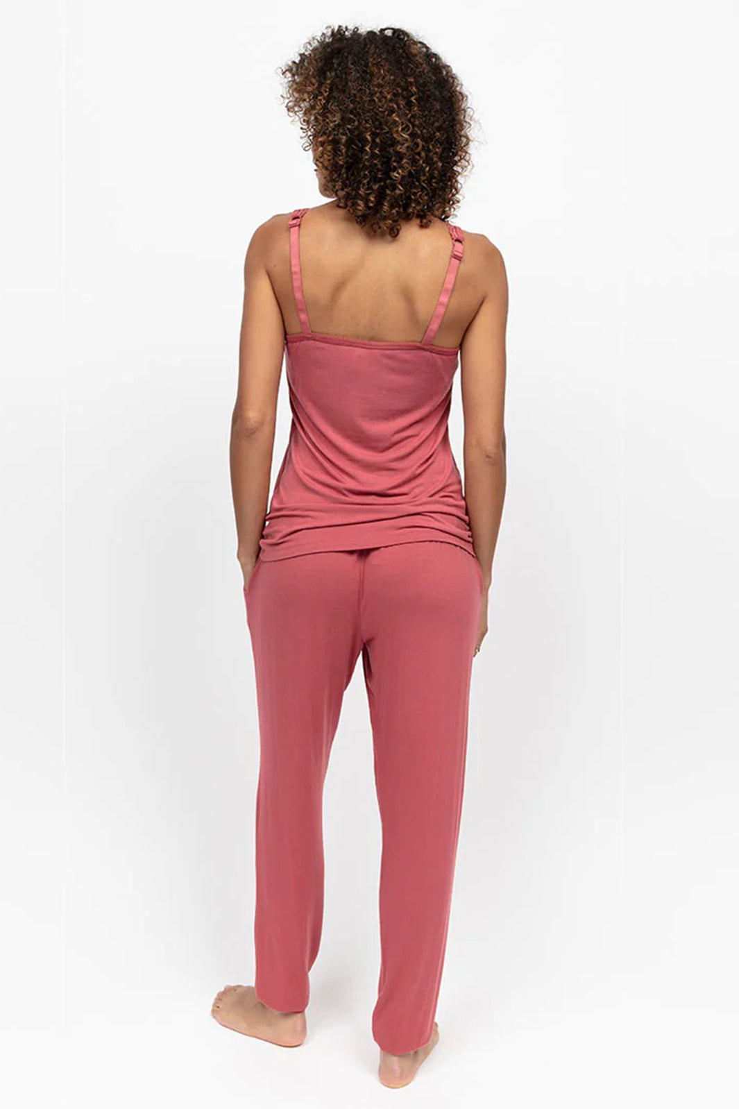 Cyberjammies 5306 Terracotta Josie Jersey Pyjama Bottoms