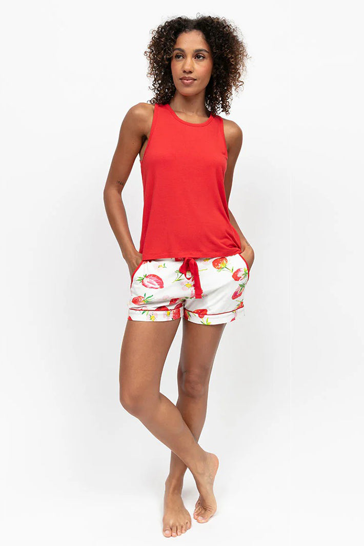 Cyberjammies 5351 Red Pippa Jersey Bus Vest