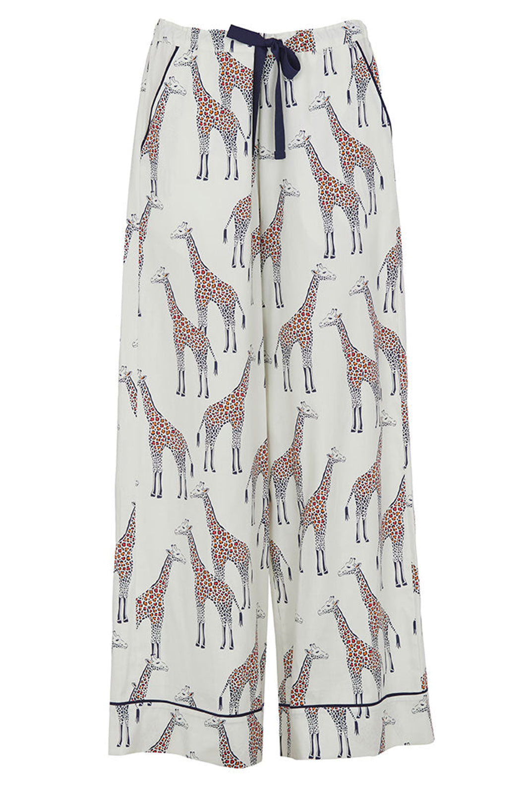 Cyberjammies Georgina Pyjama Bottoms Giraffe Print Wide Leg 0684 - Shirley Allum Boutique