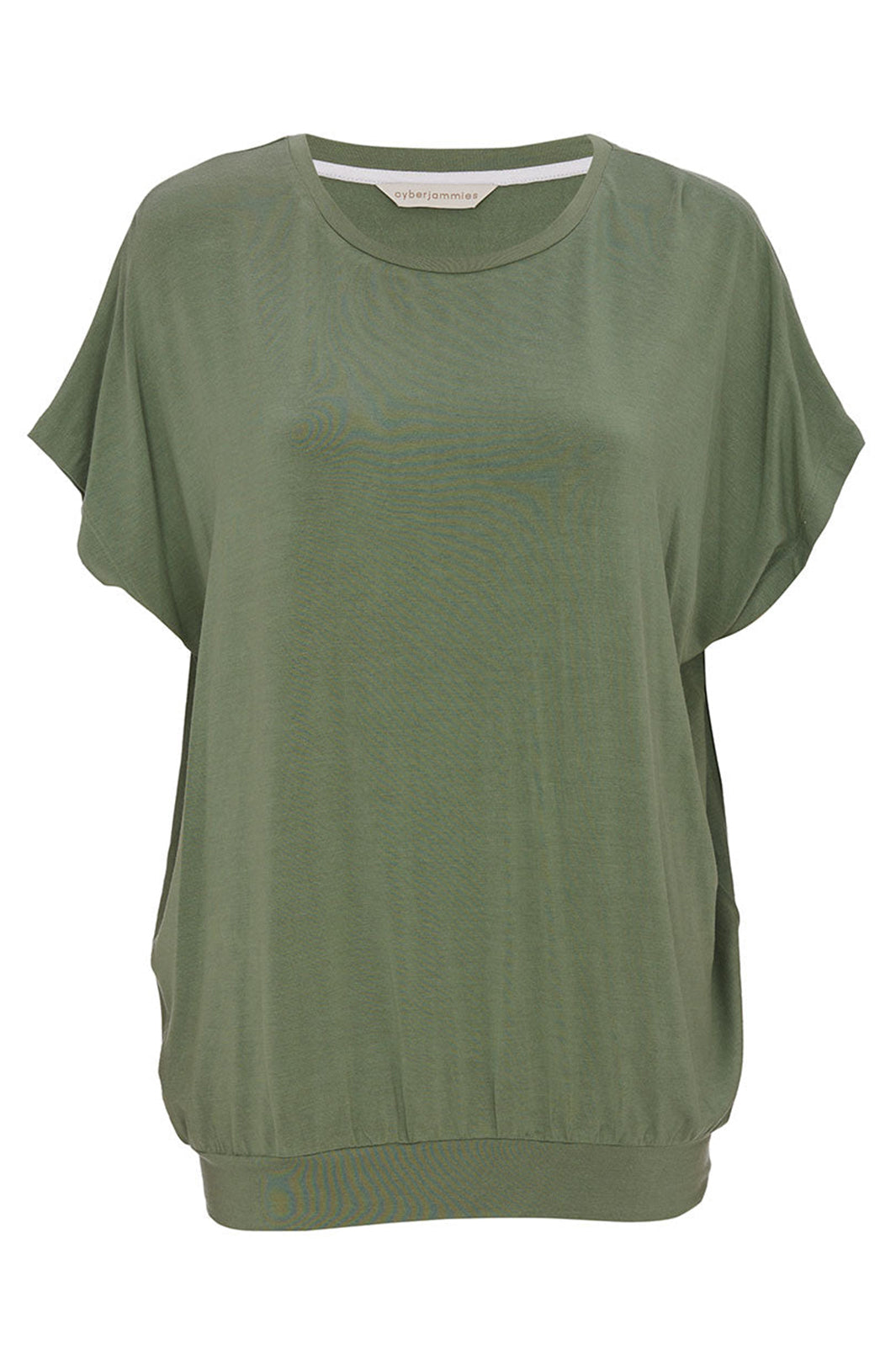 Cyberjammies Lea Pyjama Top Sage Green Slouch Jersey 0700 - Shirley Allum Boutique