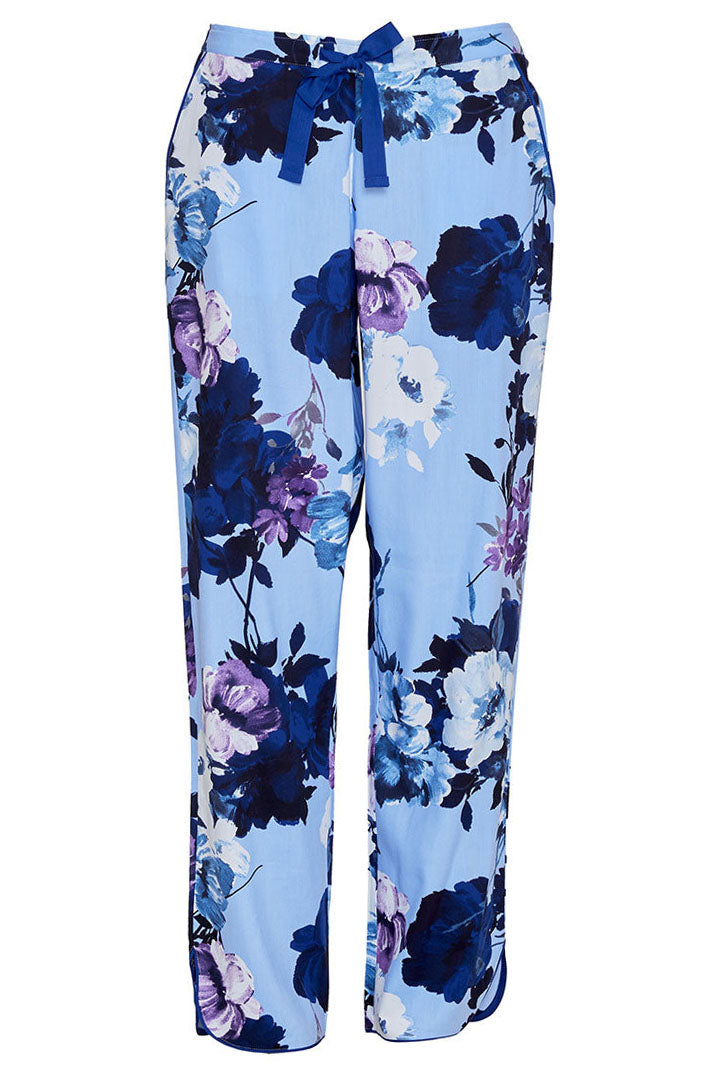 Cyberjammies Madeline Light Blue Floral Print Pyjama Bottoms - Shirley Allum Boutique