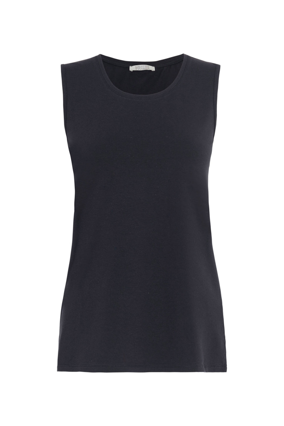 Dolcezza 24505 Navy Vest Top - Shirley Allum Boutique