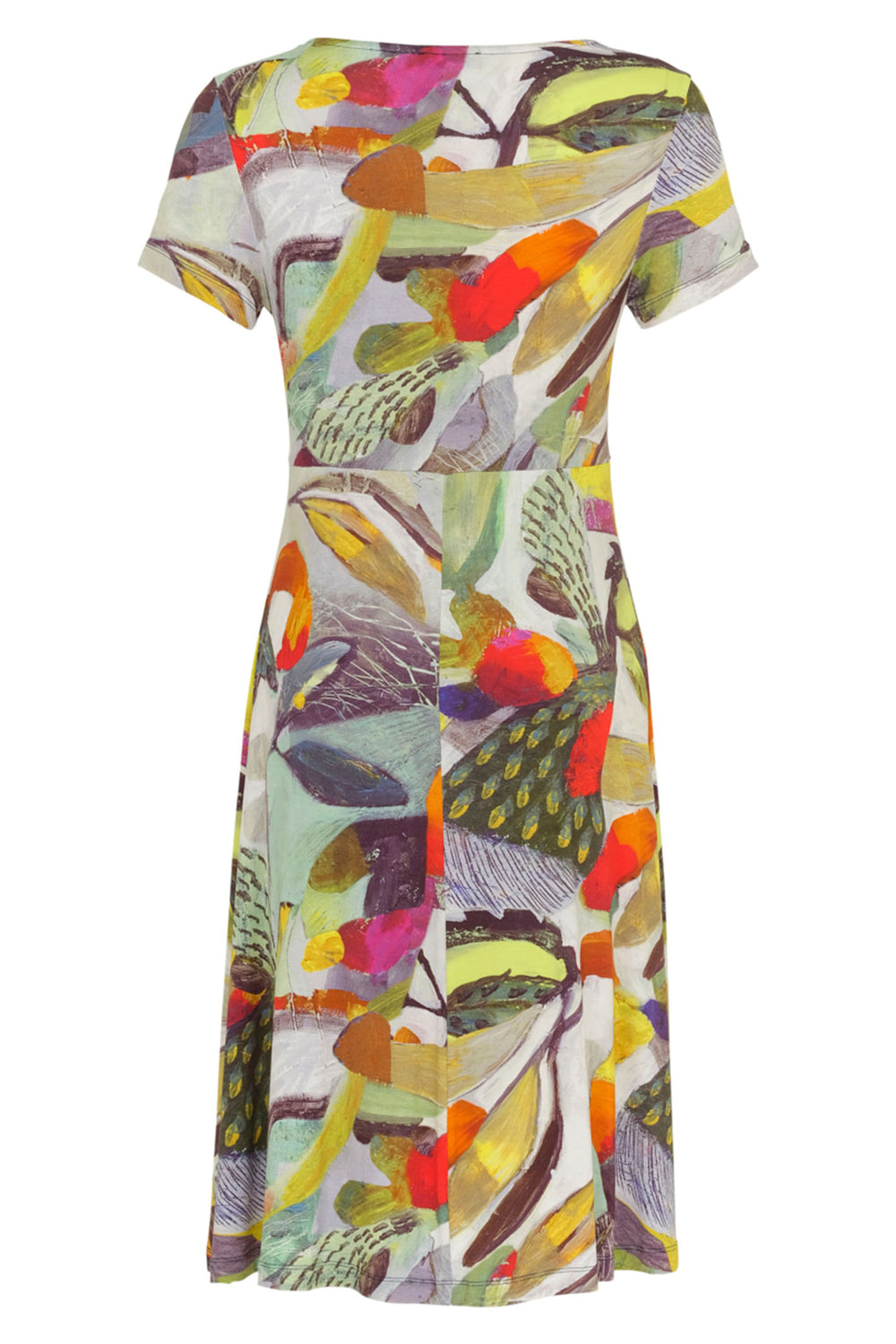 Dolcezza 24696 Simply Art Ests Macleod Botanica Multi Coloured Dress - Shirley Allum Boutique