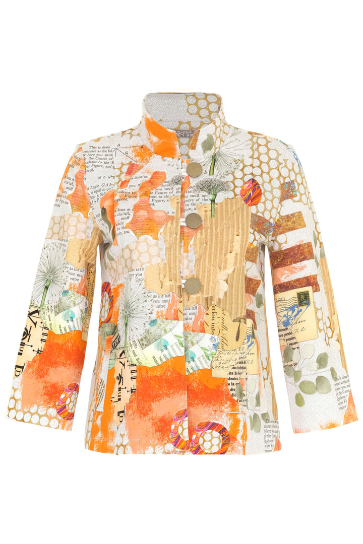 Dolcezza 24717 Simply Art Gina Startup Big Changes Multicoloured Jacket - Shirley Allum Boutique