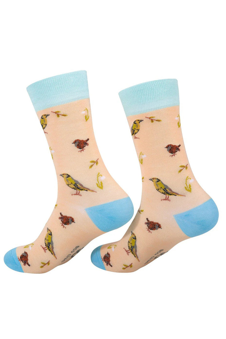 Eco Chic SK18BG RSPB Greenfinch Bamboo Socks