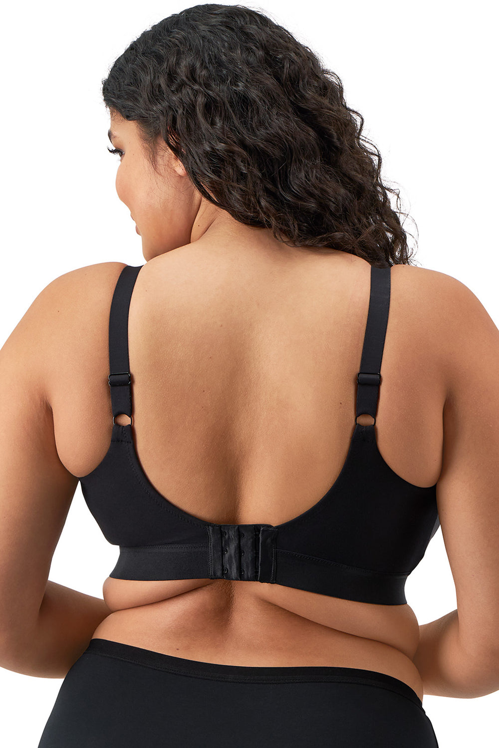 Elomi Downtime Bra Non-Wired Black EL301417 - Shirley Allum Boutique