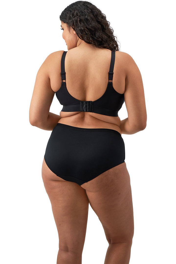 Elomi Downtime Bra Non-Wired Black EL301417 - Shirley Allum Boutique