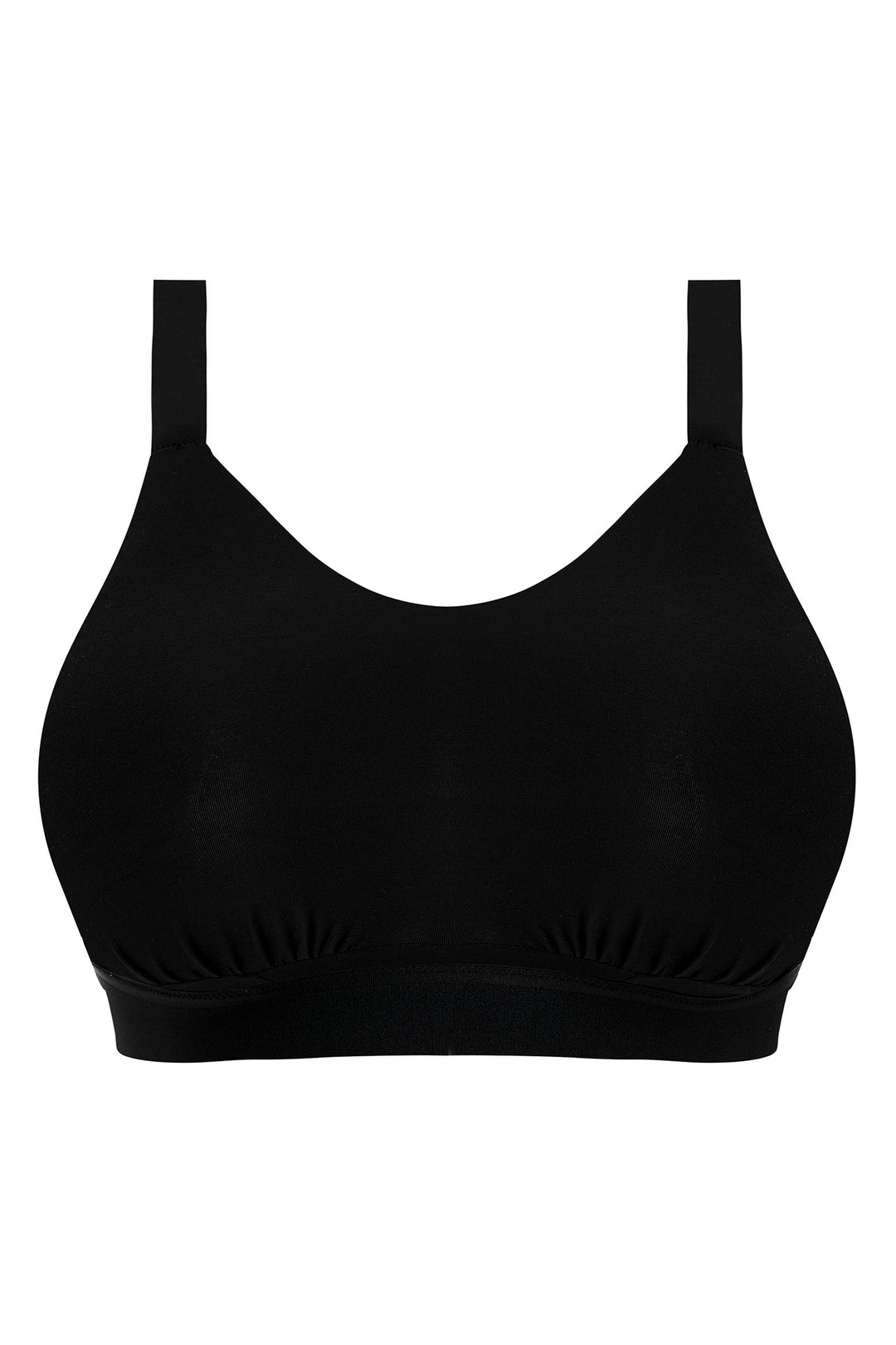 Elomi Downtime Bra Non-Wired Black EL301417 - Shirley Allum Boutique