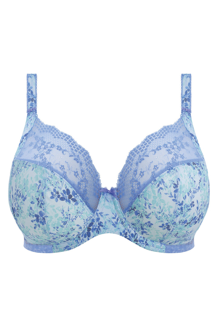 Elomi EL4490COR Lucie Cornflower Stretch UW Plunge Bra - Shirley Allum Boutique