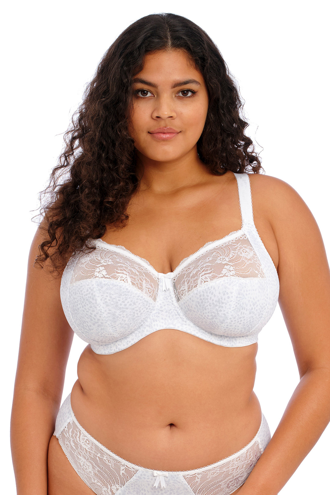 Elomi Morgan white underwired bra at Shirley Allum