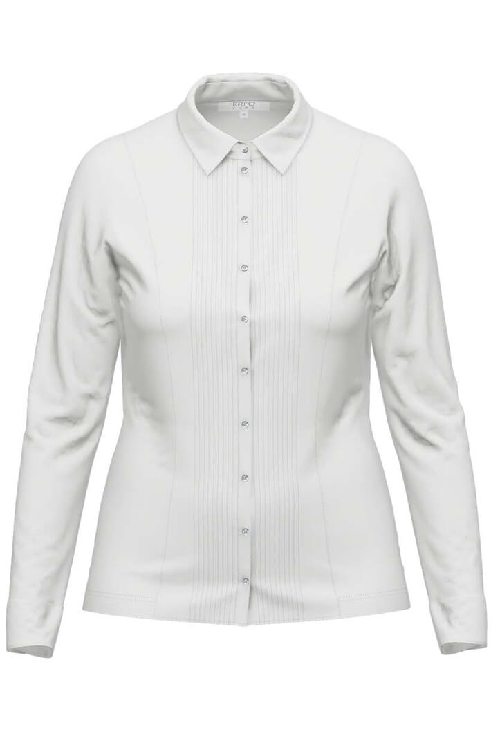 Erfo 911131100 White Shirt - Shirley Allum Boutique