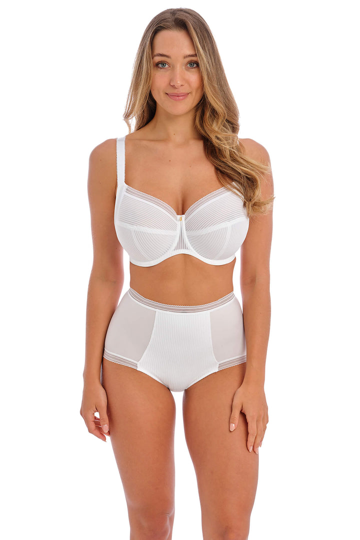 Fantasie FL3091WHE Fusion White Side Support Bra - Shirley Allum Boutique