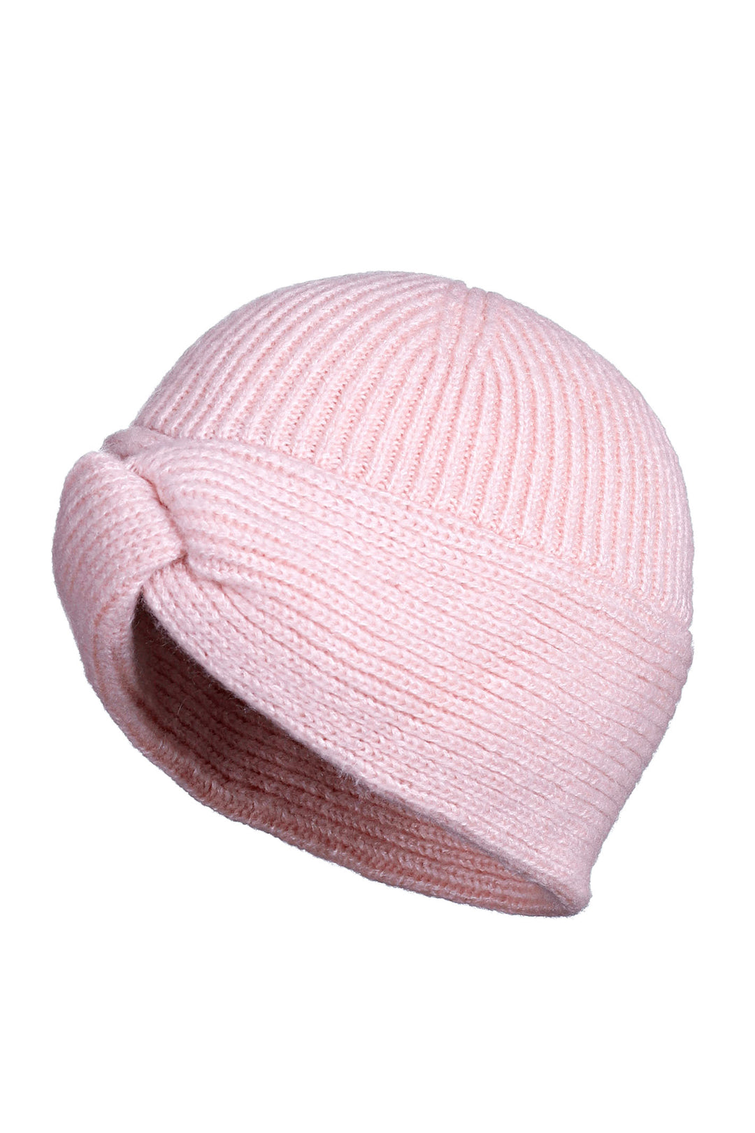 Fonem FO 2570 Somon Pink Knitted Hat - Shirley Allum Boutique