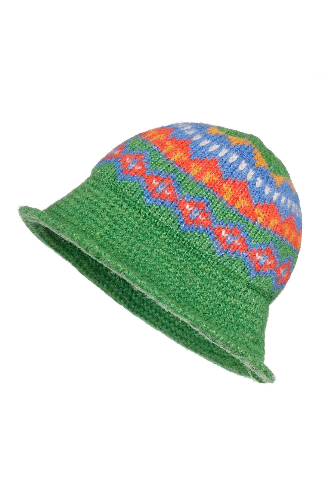 Fonem FO 2707 Green Knitted Hat - Shirley Allum Boutique
