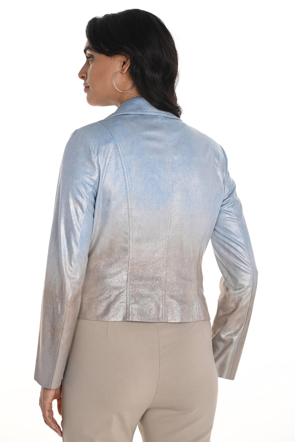 Frank Lyman Jacket Blue Bronze 256799U - Shirley Allum Boutique