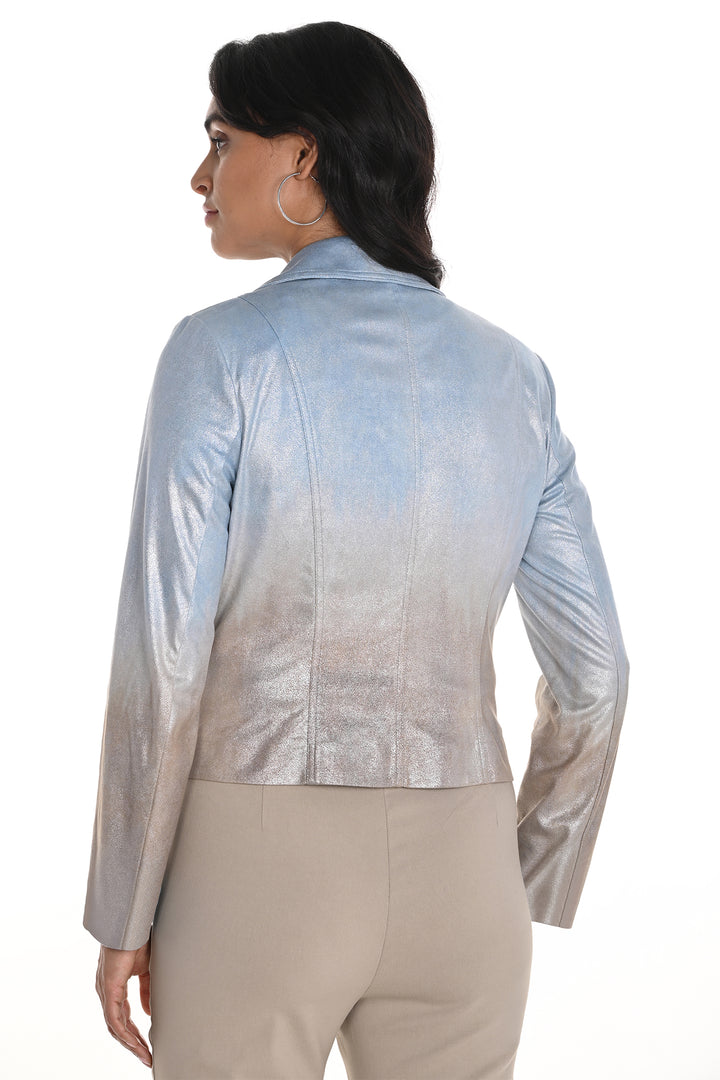 Frank Lyman Jacket Blue Bronze 256799U - Shirley Allum Boutique
