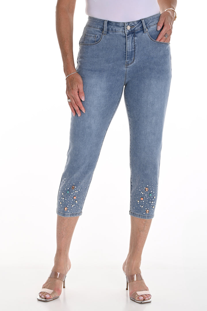 Frank Lyman Jeans Blue 256823U - Shirley Allum Boutique