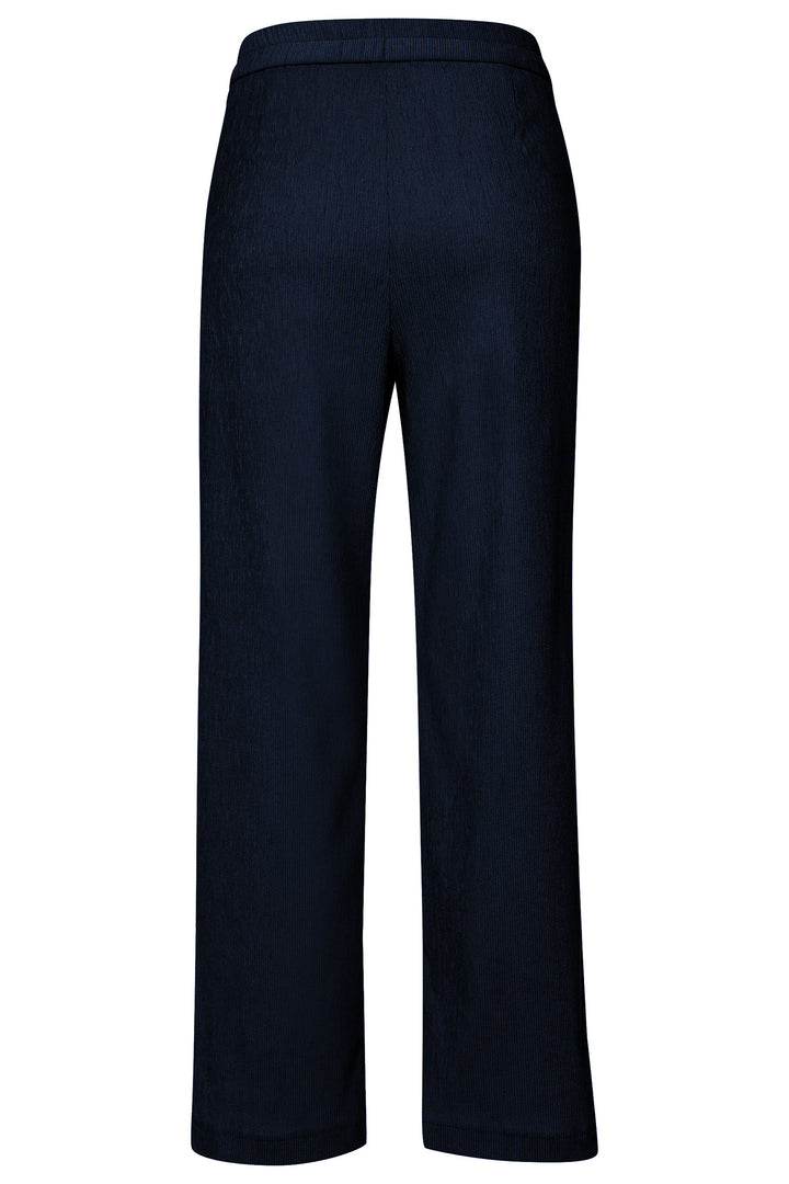 Navy blue pants on a white background