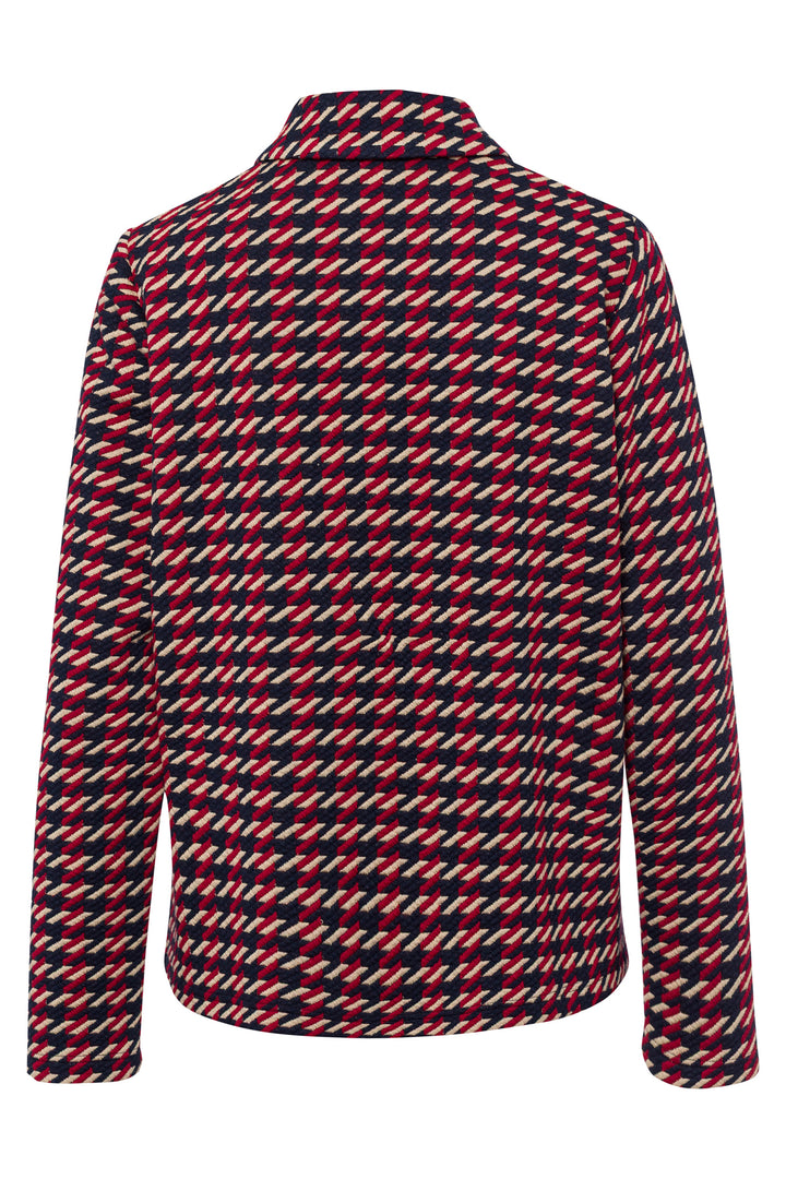 Frank Walder 109.304 019 036 Red Check Pattern Jacket