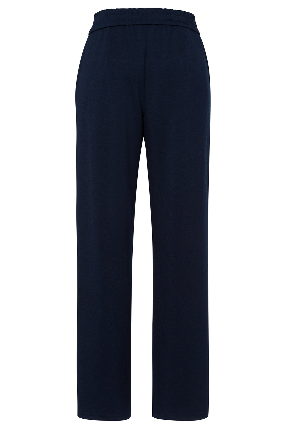 Navy blue pants on a white background