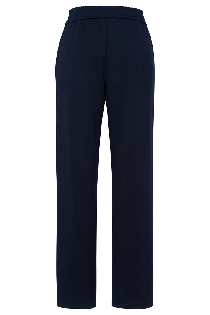Navy blue pants on a white background
