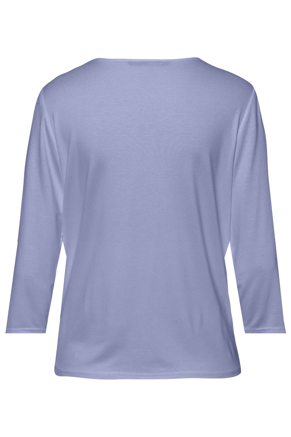 Frank Walder 622420 000 535 Dusty Blue Three Quarter Sleeve Top - Shirley Allum Boutique