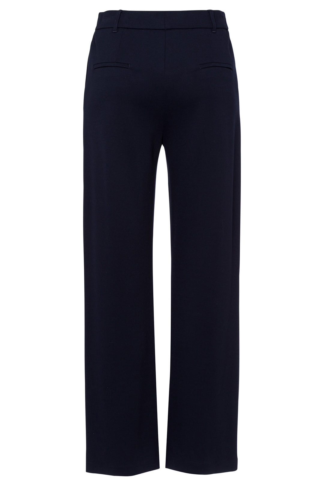 Frank Walder 724606 598 Ink Navy Blue Pull-On Trousers