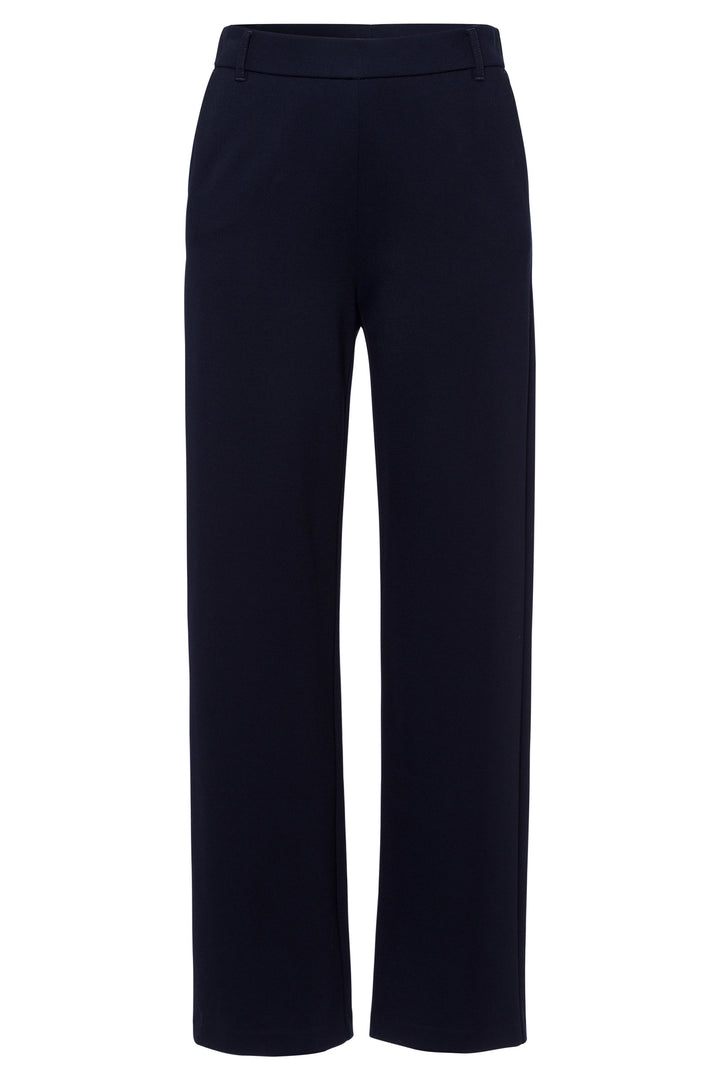 Frank Walder 724606 598 Ink Navy Blue Pull-On Trousers