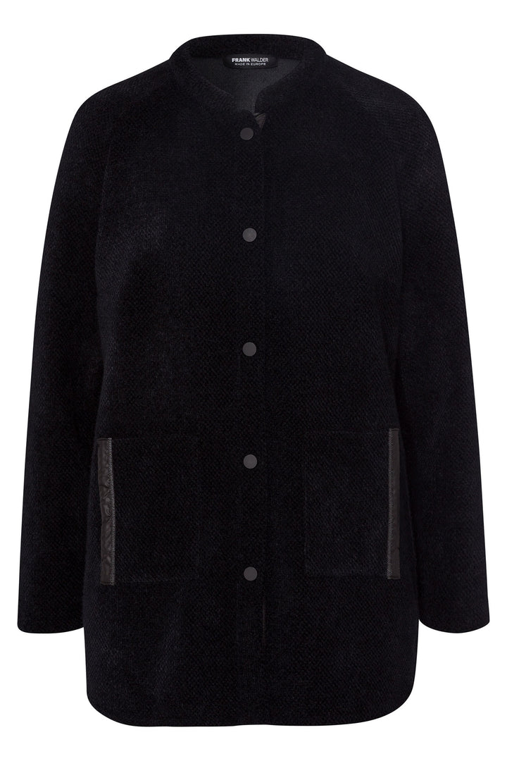 Frank Walder Cardigan Black 309002 000-999 - Shirley Allum Boutique