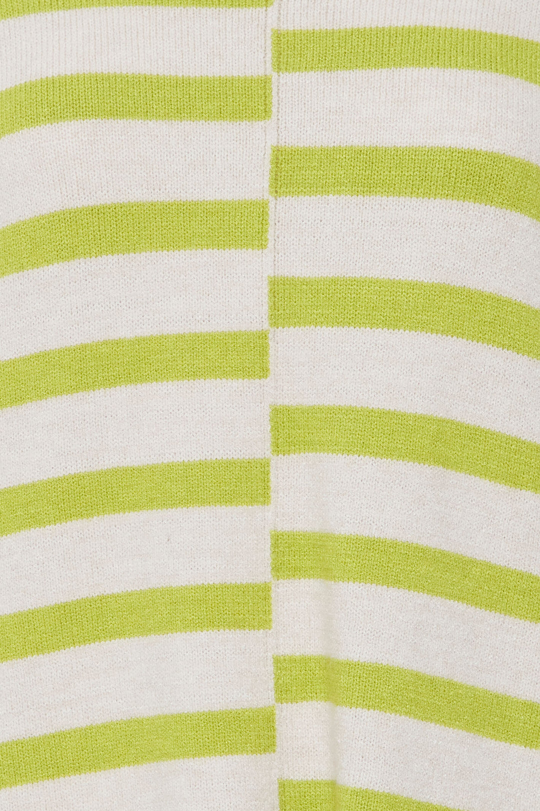 Fransa 20612456 Dark Citron Mix Striped Round Neck Jumper - Shirley Allum Boutique
