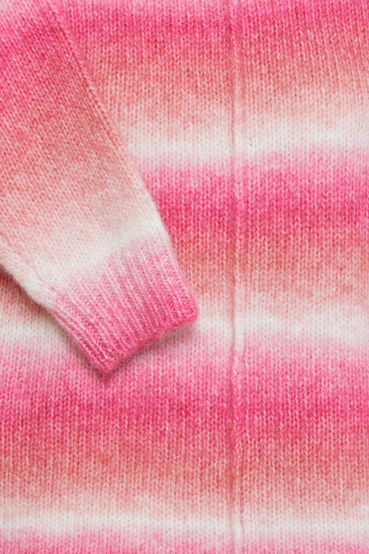 Fransa 20612859 202355 FRAGNES Very Berry Mix Pink Jumper - Shirley Allum Boutique