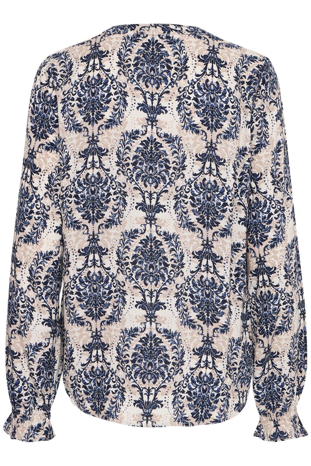 Fransa Blouse FRflowy 3 Moonbeam 20614106 204124 - Shirley Allum Boutique