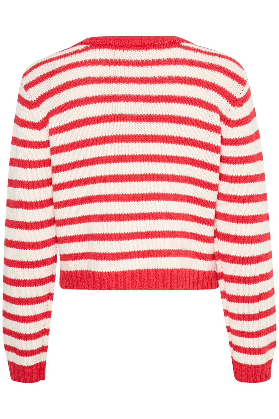 Fransa Cardigan FRbelinda 1 Poinsettia Mix 20615113 201203 - Shirley Allum Boutique