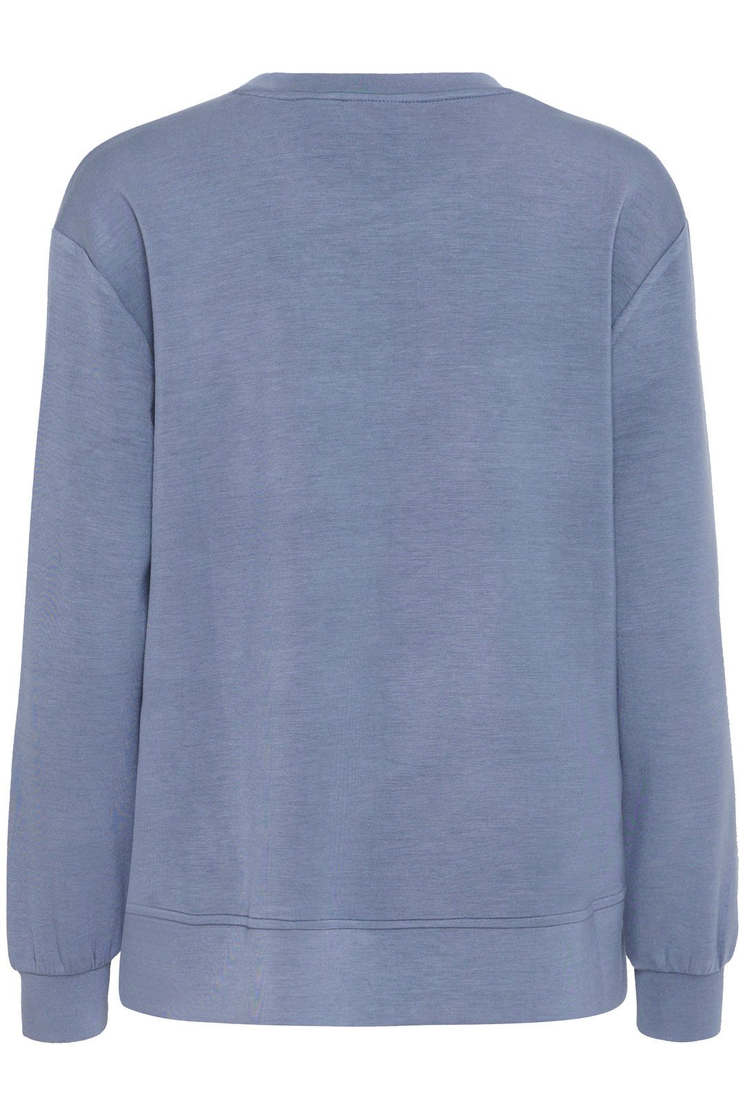 Fransa FRAurora Bering Sea Blue Motif Sweatshirt 20615944 184028